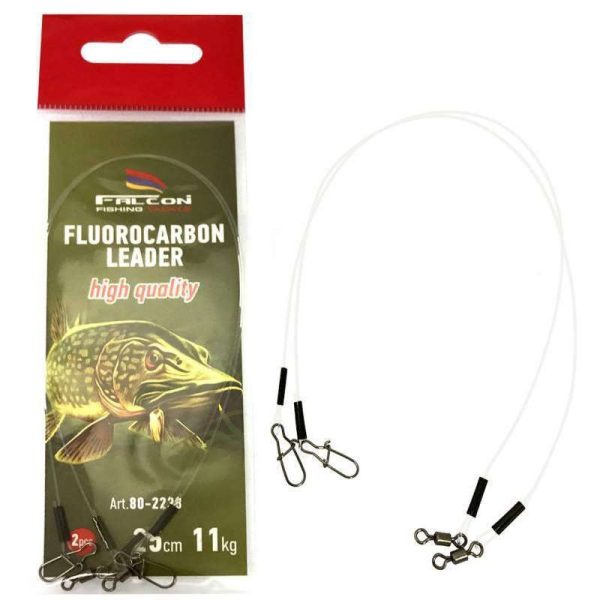 FALCON Fluorocarbon Leader 25cm (2 kom)