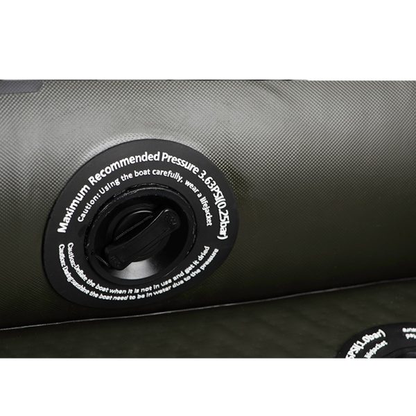 FOX 160 GREEN INFLATABLE BOAT with air deck - Image 8