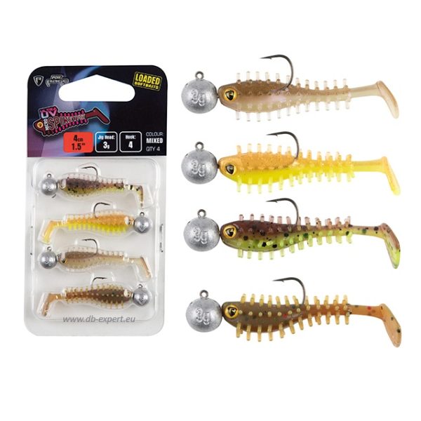 FOX RAGE Micro Spikey Fry UV Loaded 4cm 3gr NMC041