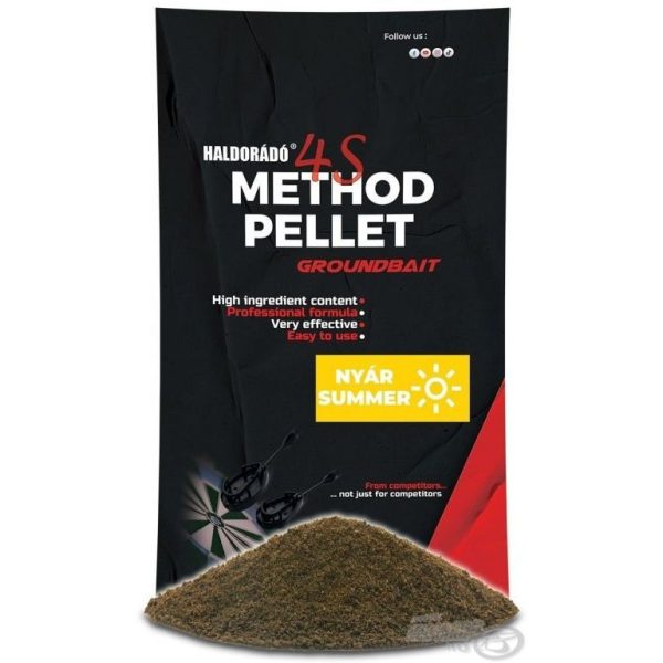 HALDORADO 4S Method Pellet Groundbait Summer