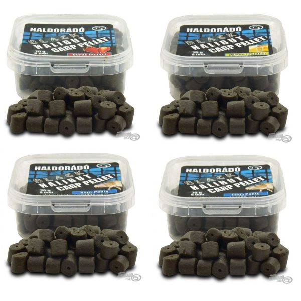 HALDORADO Black Hallibut Carp Pellet 8mm