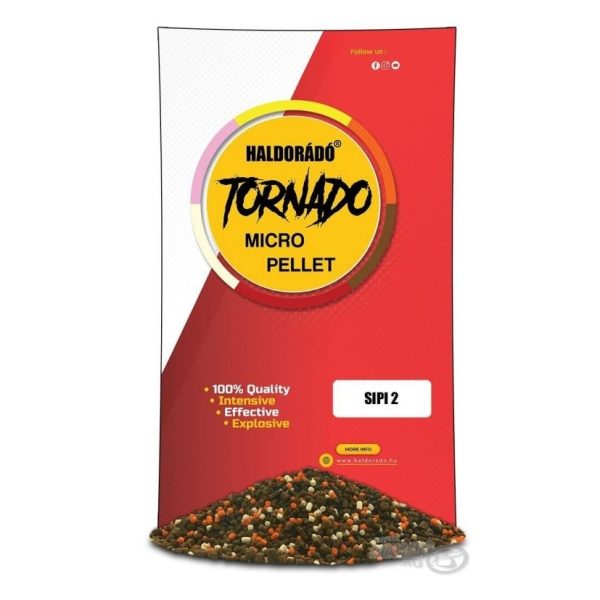 HALDORADO TORNADO Micro Pellet Sipi 2 - 400gr