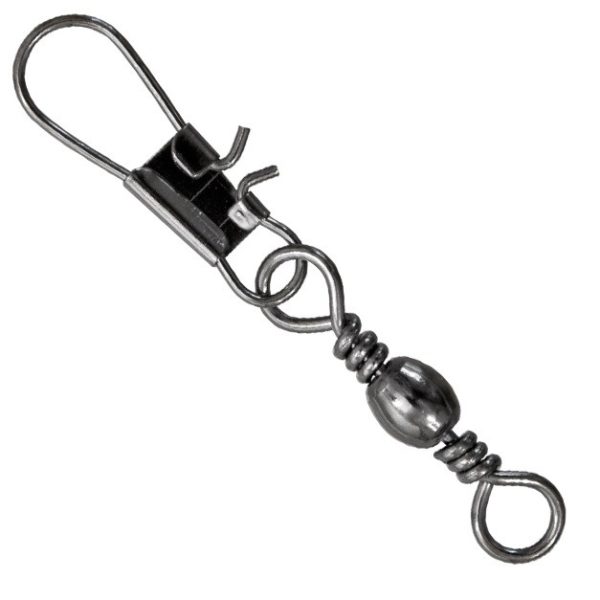 KAMASAKI Barrel Swivel With Interlock Snap