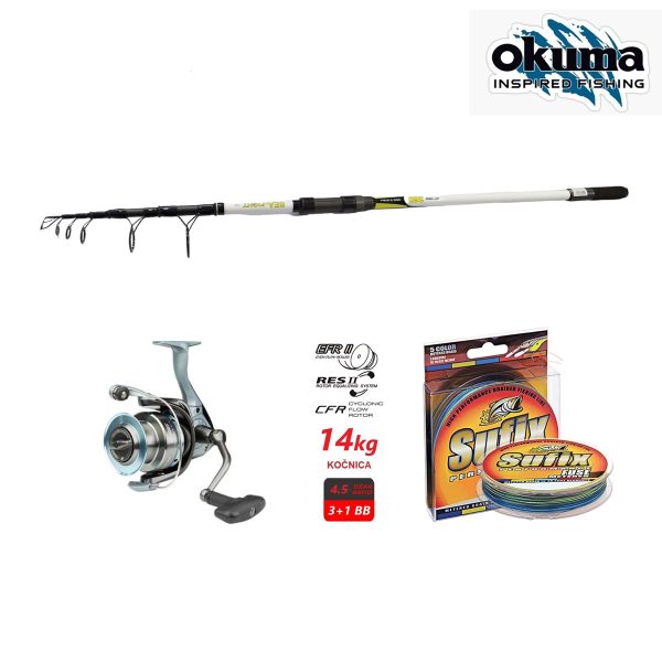 OKUMA Komplet za morski ribolov