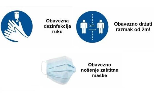 Zaštitna maska za lice (pakiranje 50 kom) - Image 2