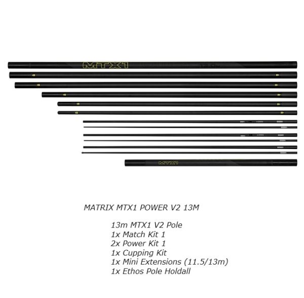 MATRIX MTX1 V2 13m Pole Package