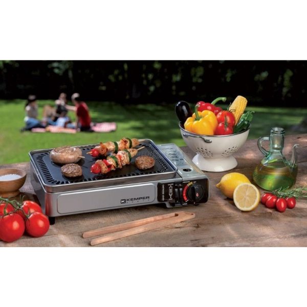 KEMPER Plancha roštilj na plinsku kartušu art. 104998 - Image 2