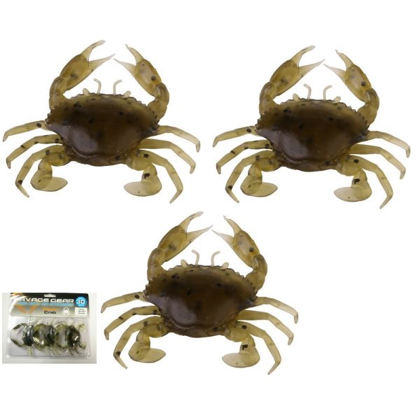 SG 3S LB Maniac Crab 7.5cm (3xTan Crab)