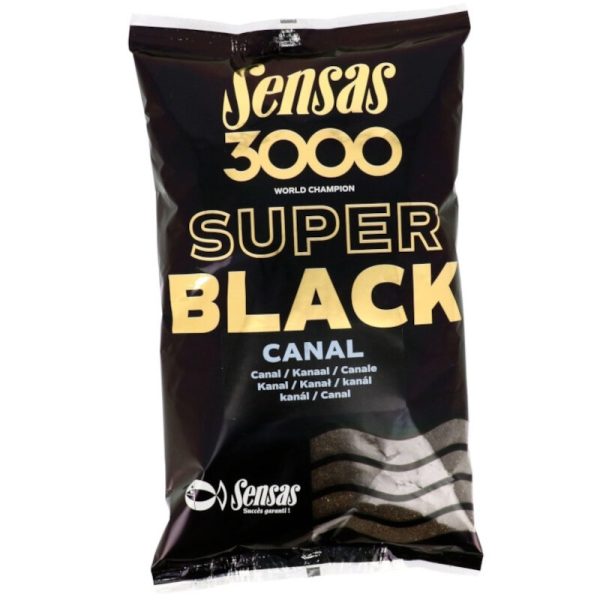 SENSAS Super Black CANAL 1kg ref. 11632
