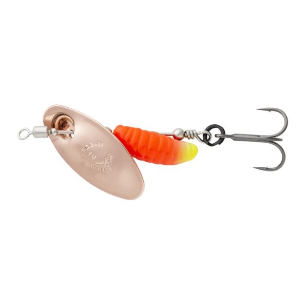 SG Grub Spinner #0 2.2g Sinking Copper Red Yellow 82455