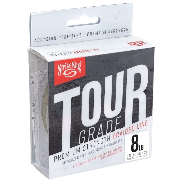 STRIKE KING Tour Grade Braid 150yd Green