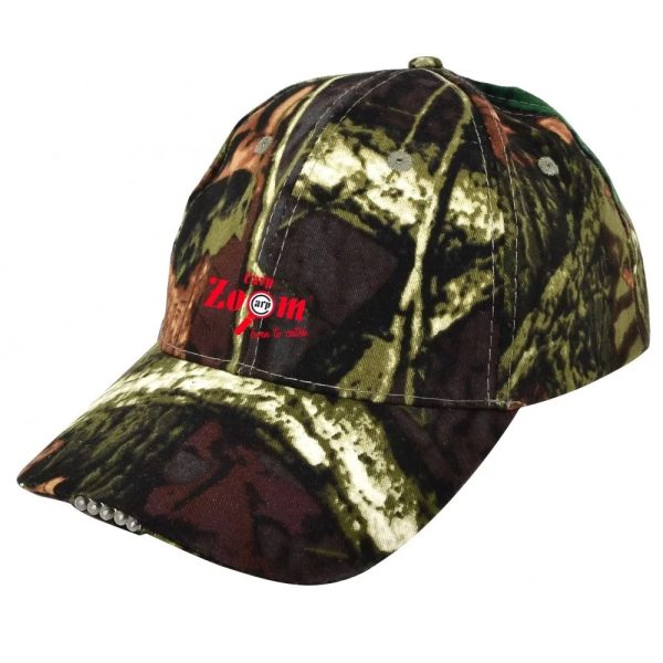 CARP ZOOM 5 LED Camou Cap