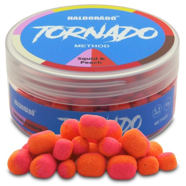 HALDORADO Tornado Method 30gr Squid&Peach (6-8mm)