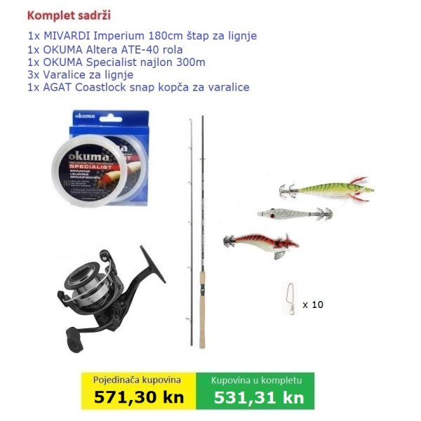 Komplet za ribolov lignje i sipe - Image 11