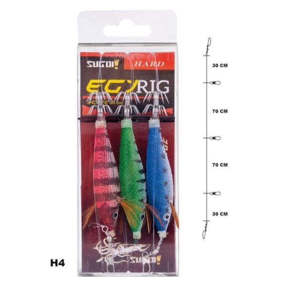 SUGOI Soft Egi Rig Hard Tataki H5