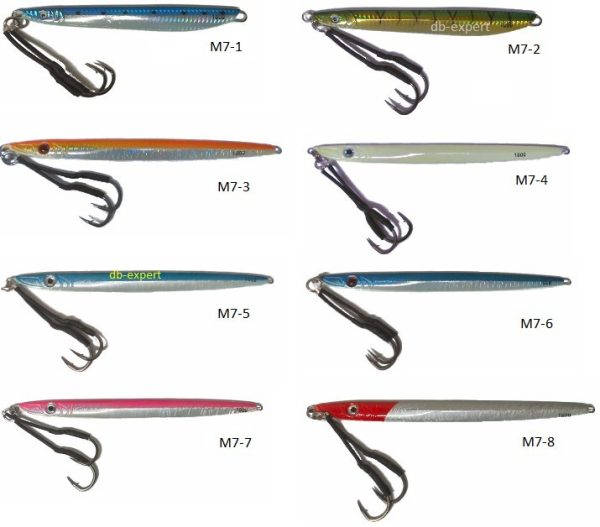 Verticaj Jigging varalica M7 (8 modela)